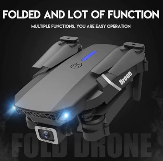 E88 Pro Drone with 4K Camera WiFi FPV 1080P HD Dual Foldable RC Drone