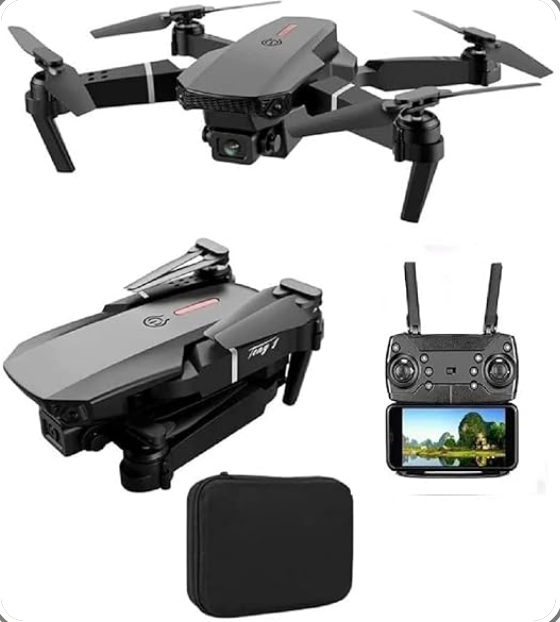 E88 Pro Drone with 4K Camera WiFi FPV 1080P HD Dual Foldable RC Drone