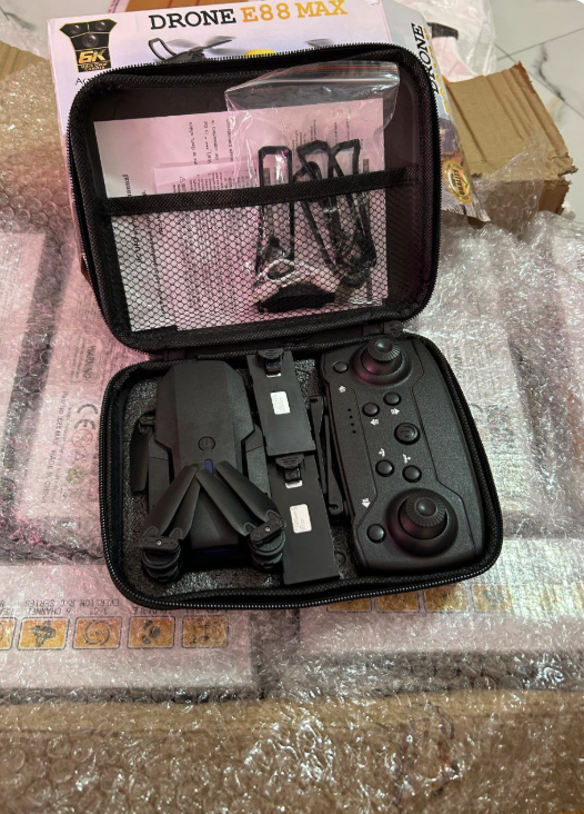 E88 Pro Drone with 4K Camera WiFi FPV 1080P HD Dual Foldable RC Drone